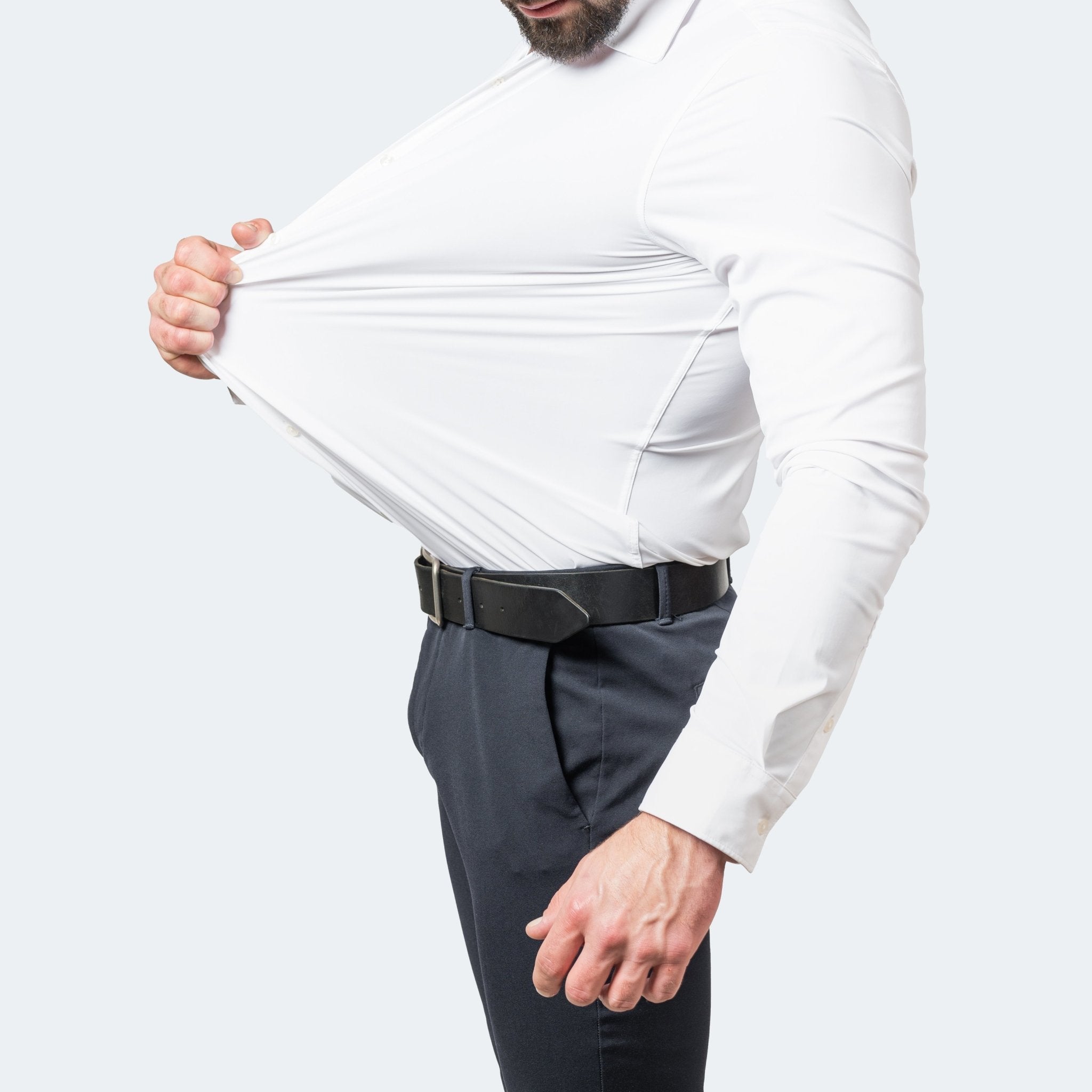 Alex – Stretchhemd Herren – Knitterfrei & Bequem