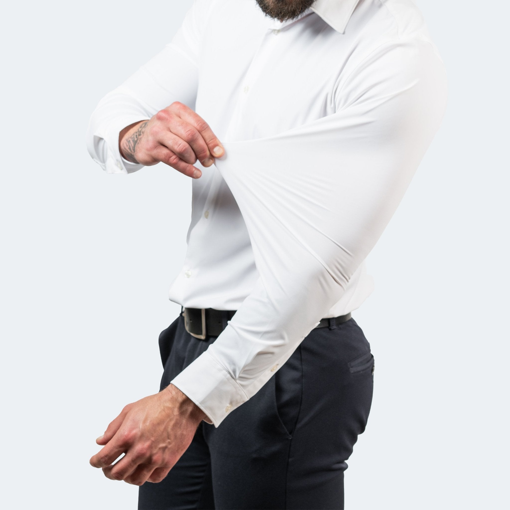 Alex – Stretchhemd Herren – Knitterfrei & Bequem