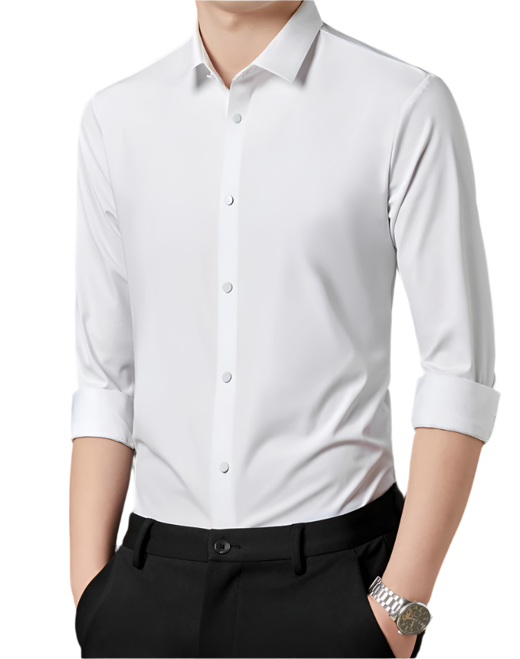 Alex – Stretchhemd Herren – Knitterfrei & Bequem