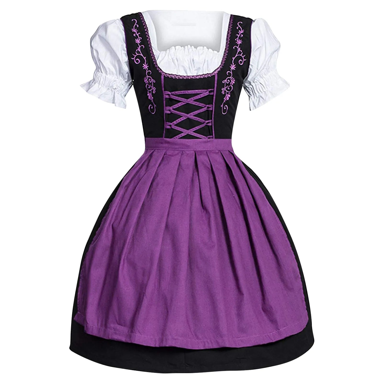 Amy - Bayerisches Trachtenkleid – Modernes Design mit Ausgefallenem Ausschnitt