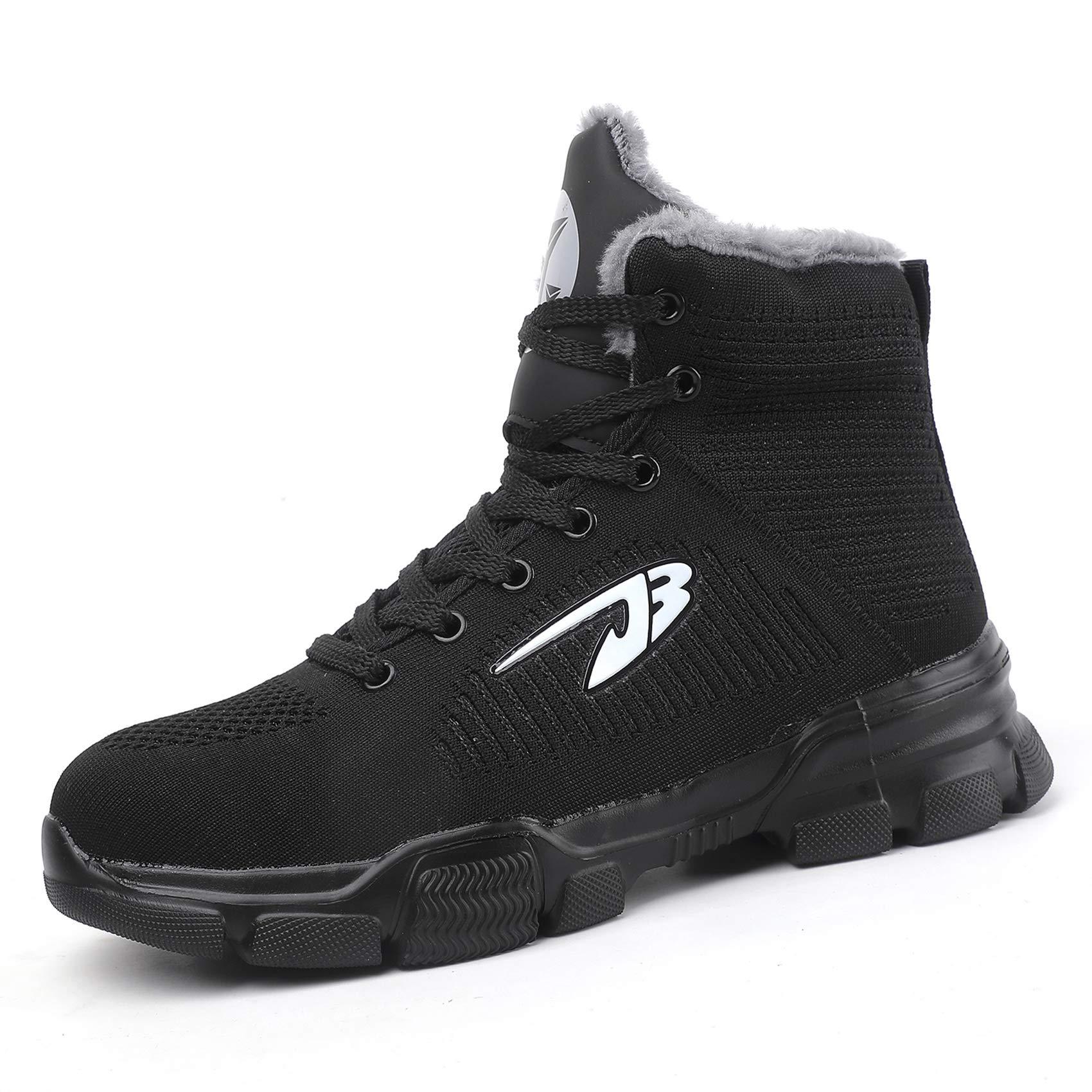 Arbeitsstiefel mit Stahlkappe für Herren – Warm und bequem für den Winter