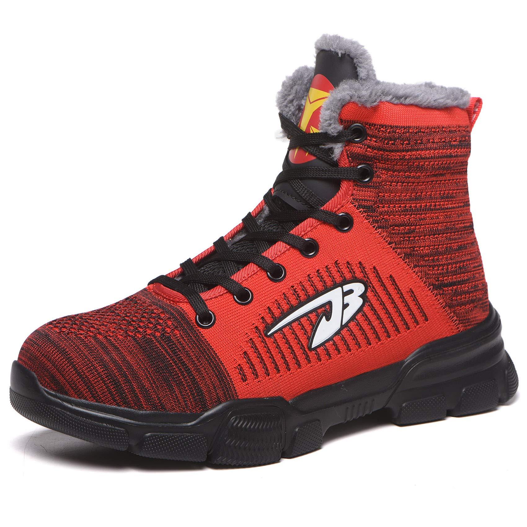 Arbeitsstiefel mit Stahlkappe für Herren – Warm und bequem für den Winter