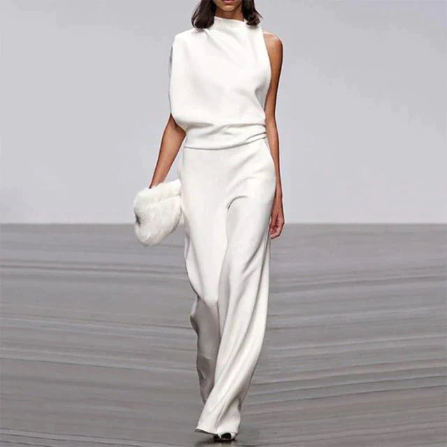 Ärmelloser Sommer-Jumpsuit für Frauen – Elegant & Vielseitig