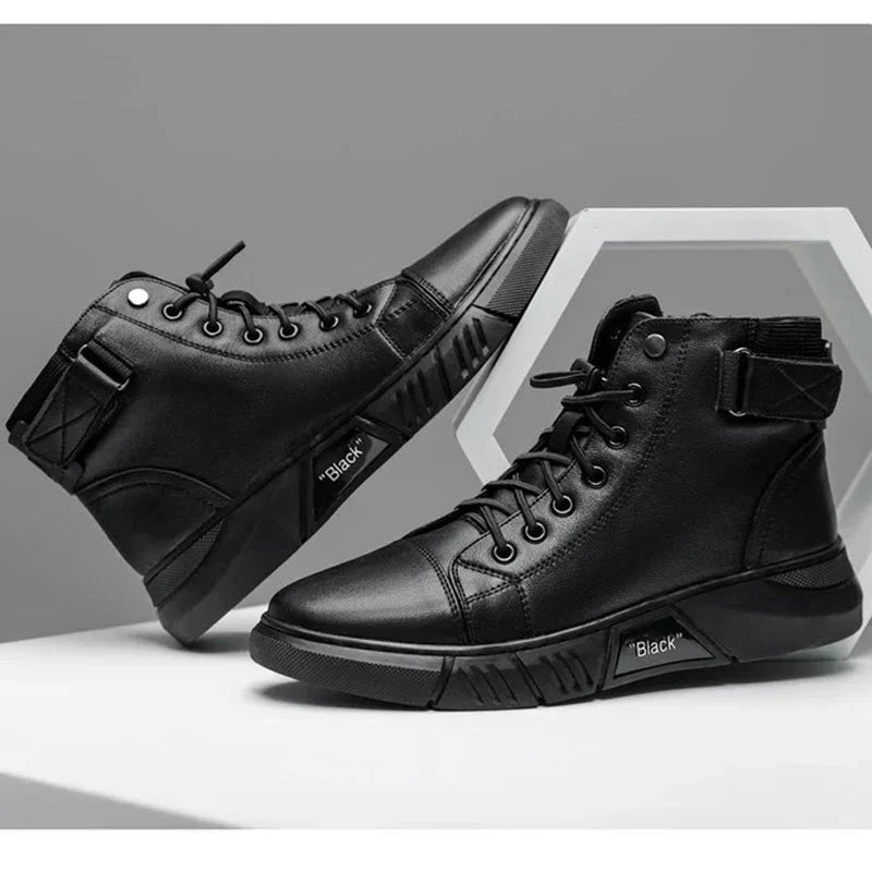 Arnold – Herren Stiefel Schwarz – Hochwertiges Leder & Stilvoll