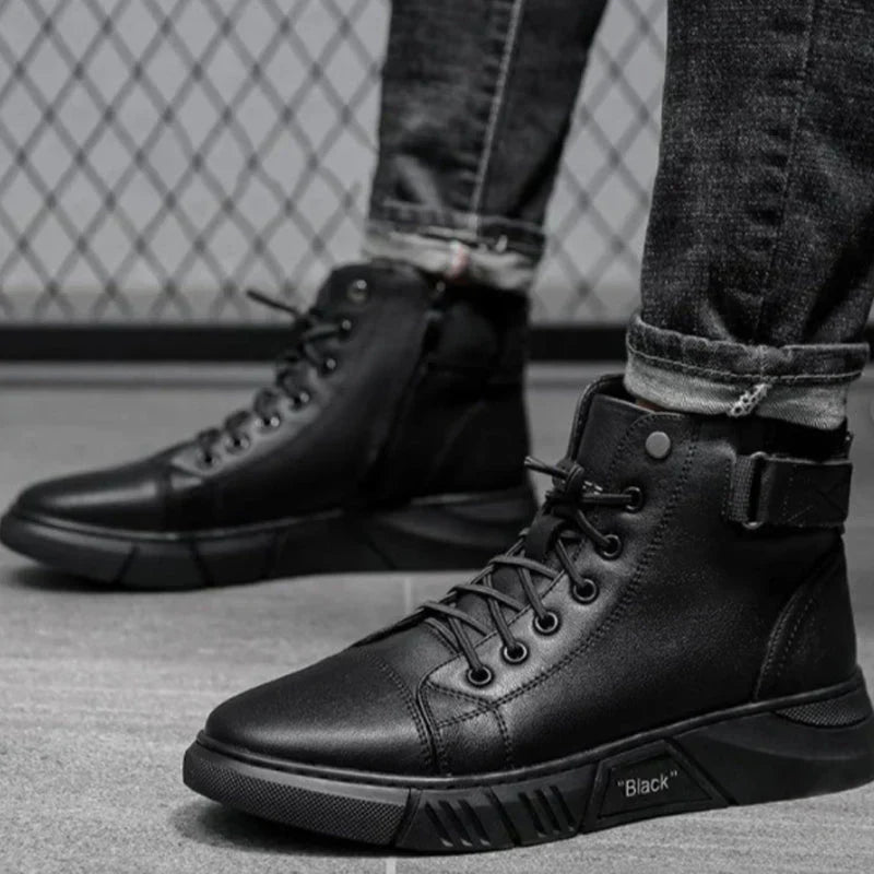 Arnold – Herren Stiefel Schwarz – Hochwertiges Leder & Stilvoll