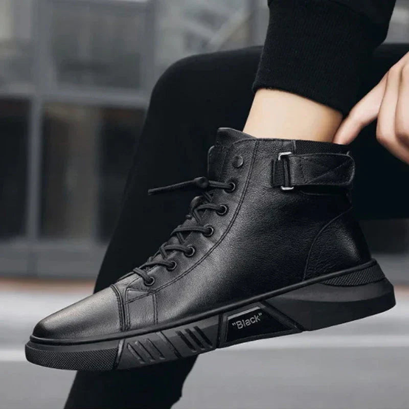 Arnold – Herren Stiefel Schwarz – Hochwertiges Leder & Stilvoll