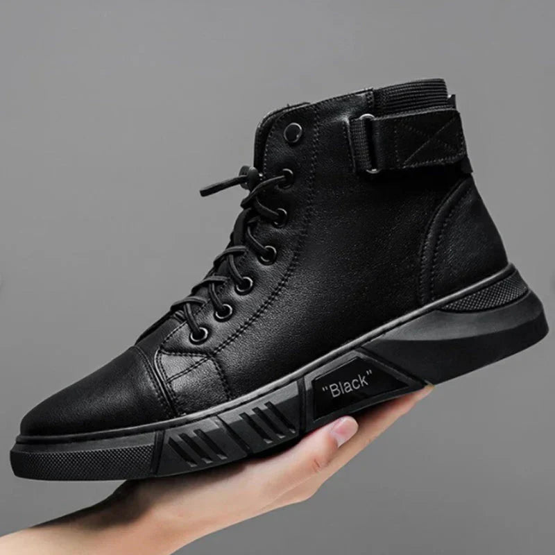 Arnold – Herren Stiefel Schwarz – Hochwertiges Leder & Stilvoll