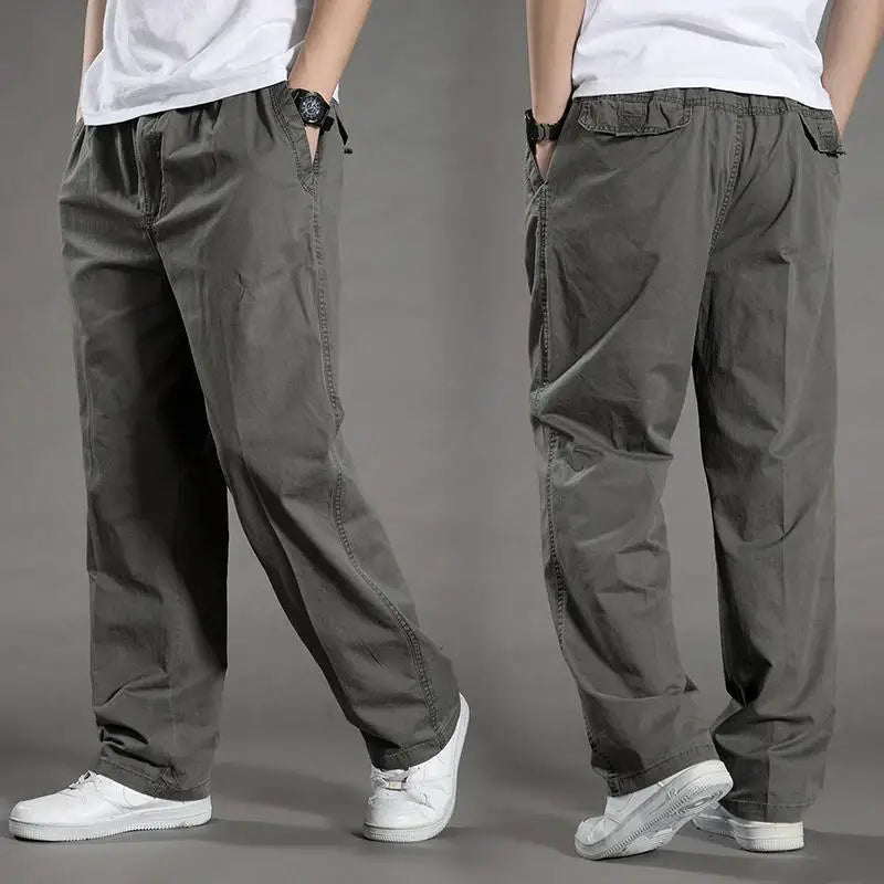 Atmungsaktive Baumwollhose für Herren – Bequem & Vielseitig für Frühling und Sommer 0