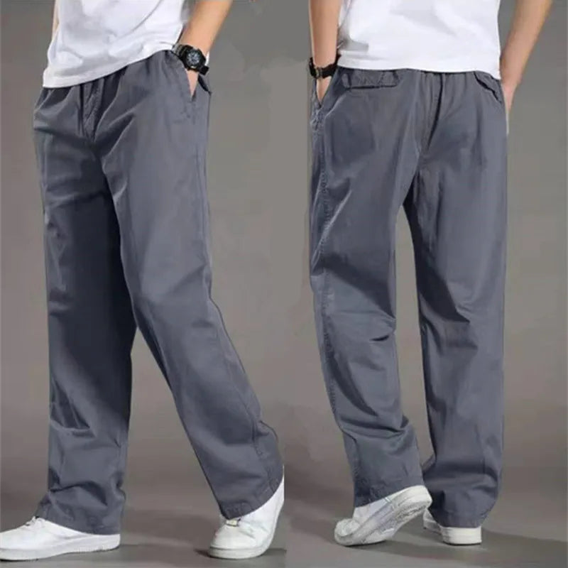 Atmungsaktive Baumwollhose für Herren – Bequem & Vielseitig für Frühling und Sommer 1