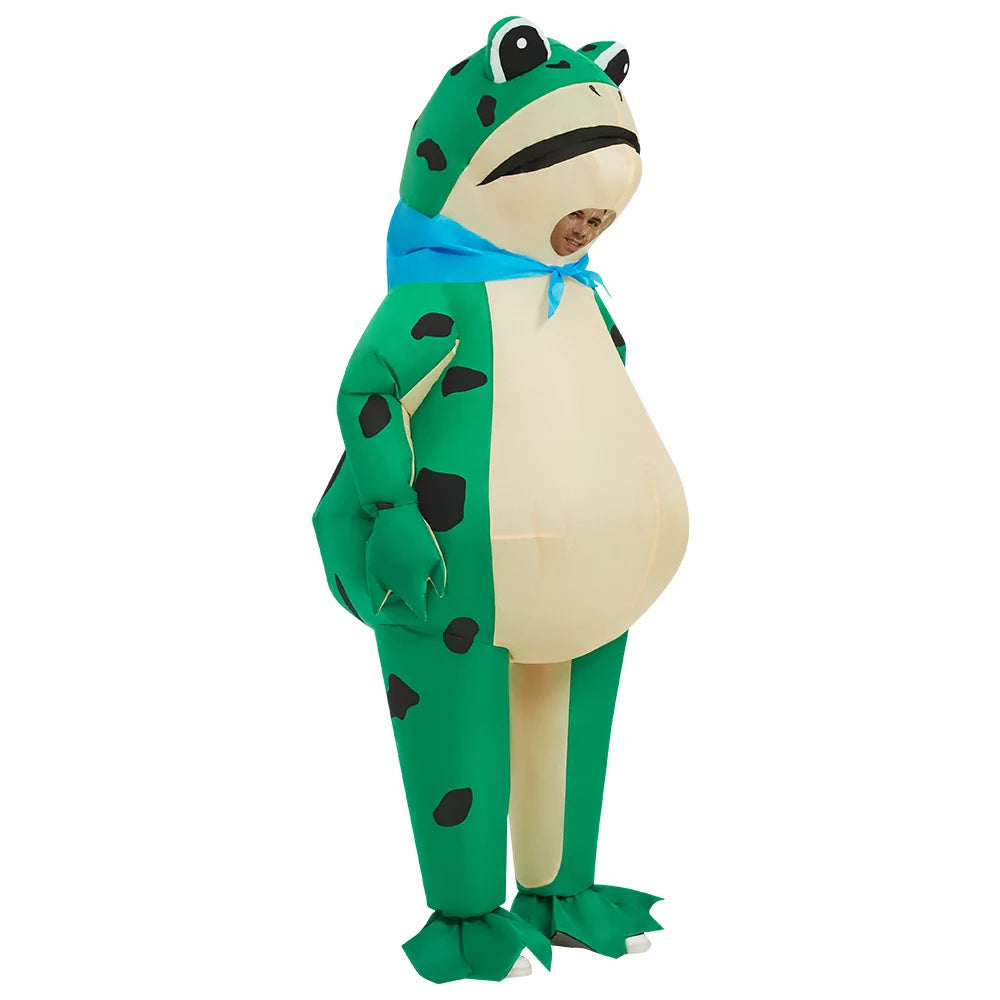 Aufblasbarer Frosch – Halloween Kostüm – Lustig & Auffällig 4