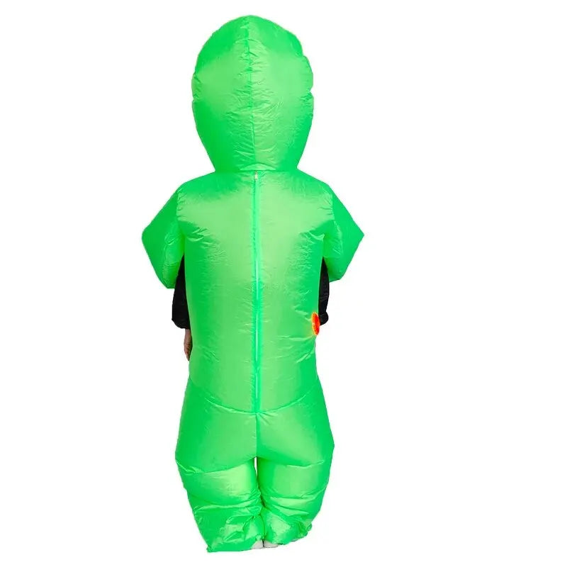 Aufblasbares Alien-Kostüm – Lustig & Einzigartig für Halloween – Ideal für Fasching 0