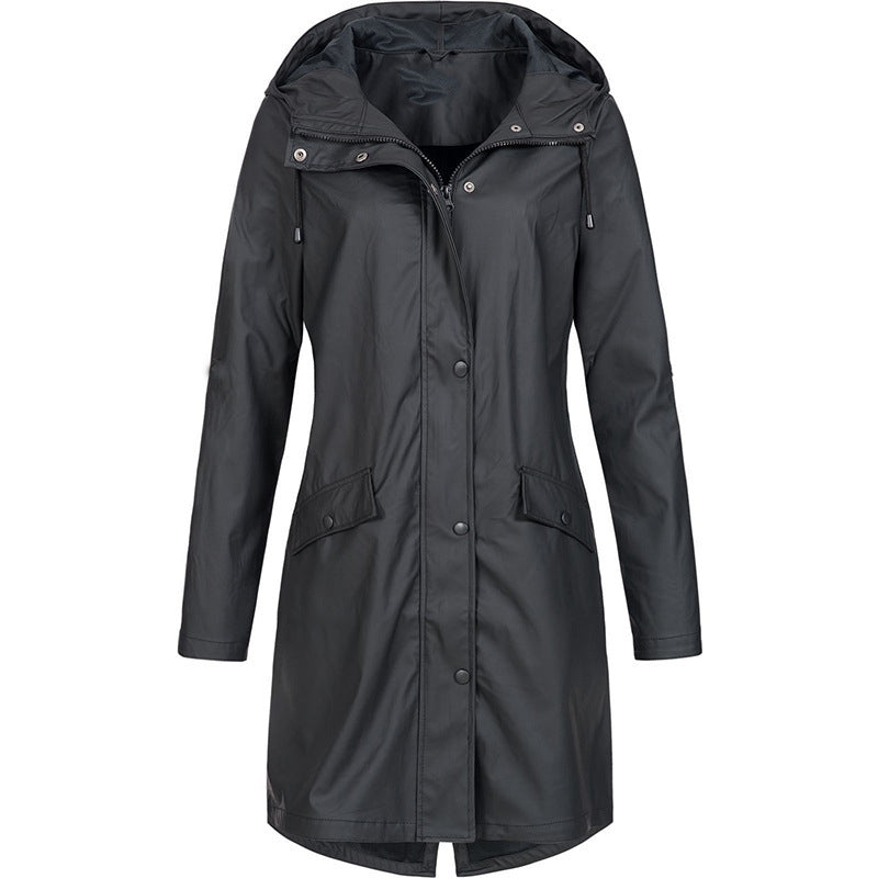 Aurora – Regenjacke Damen – Wasserdicht & Atmungsaktiv mit Kapuze 0