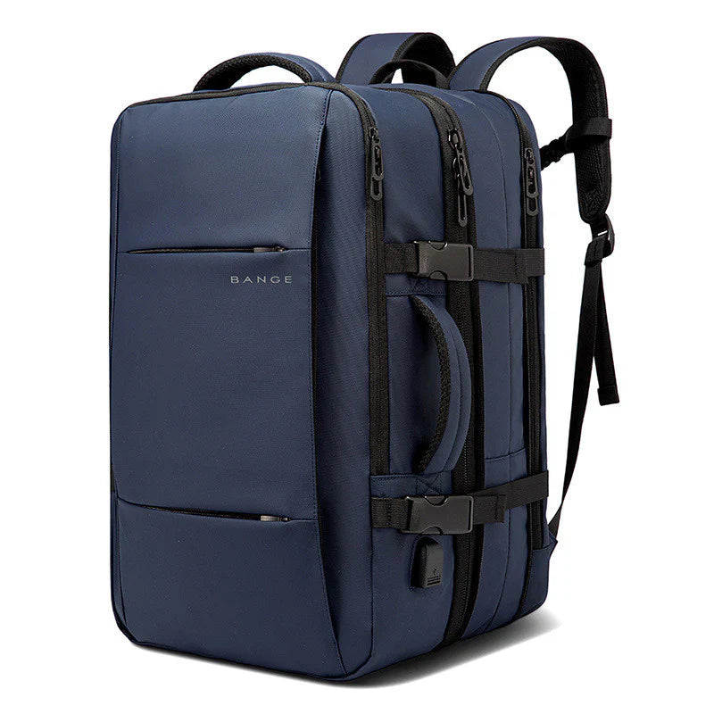 BANGE – Unisex Reiserucksack – Erweiterbar & Handgepäckfreundlich