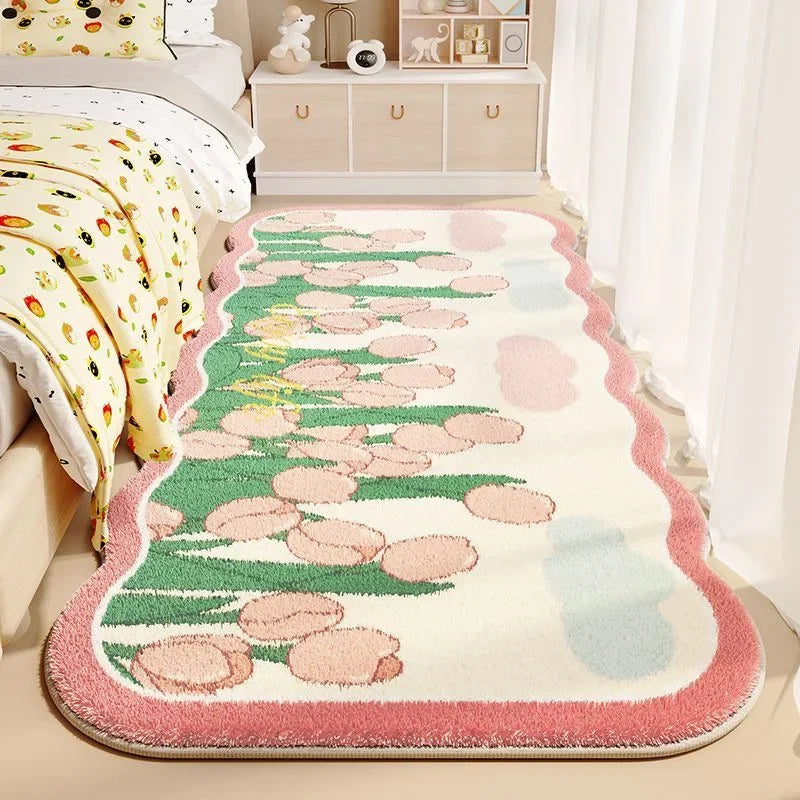 BLOOMA – Weicher Teppich mit Blumenform