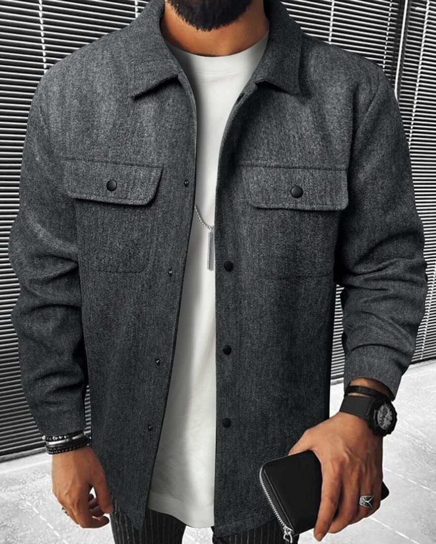 Bequeme Herrenjacke – Übergangsjacke – Stilvoll & Vielseitig 1