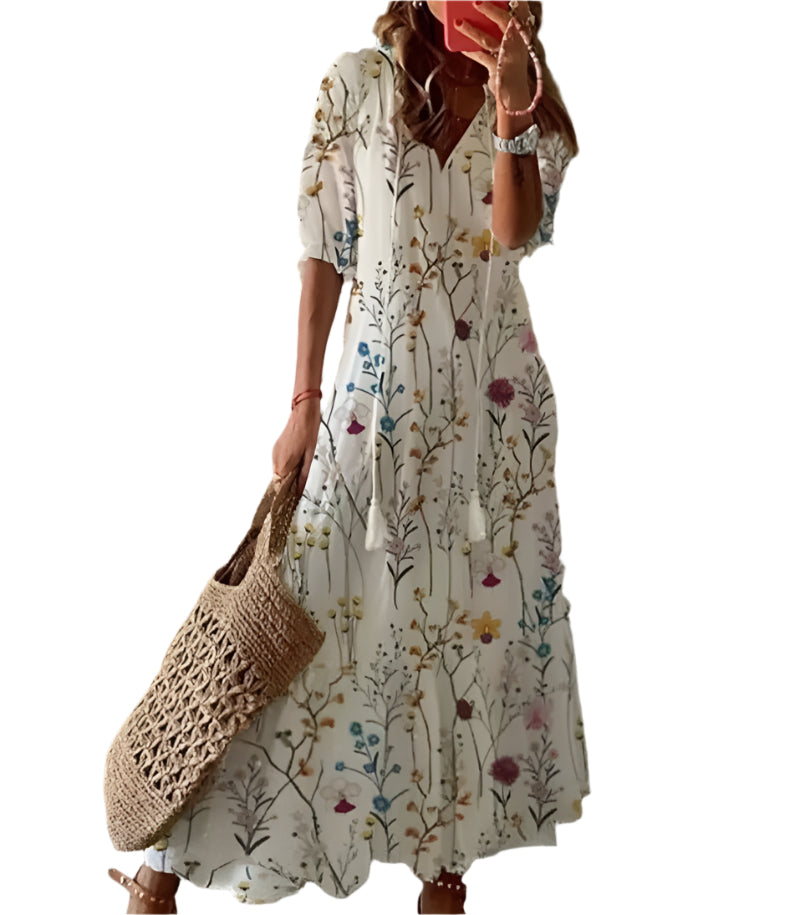 Bettina – Maxikleid Sommer – Bohème Stil mit Eleganz