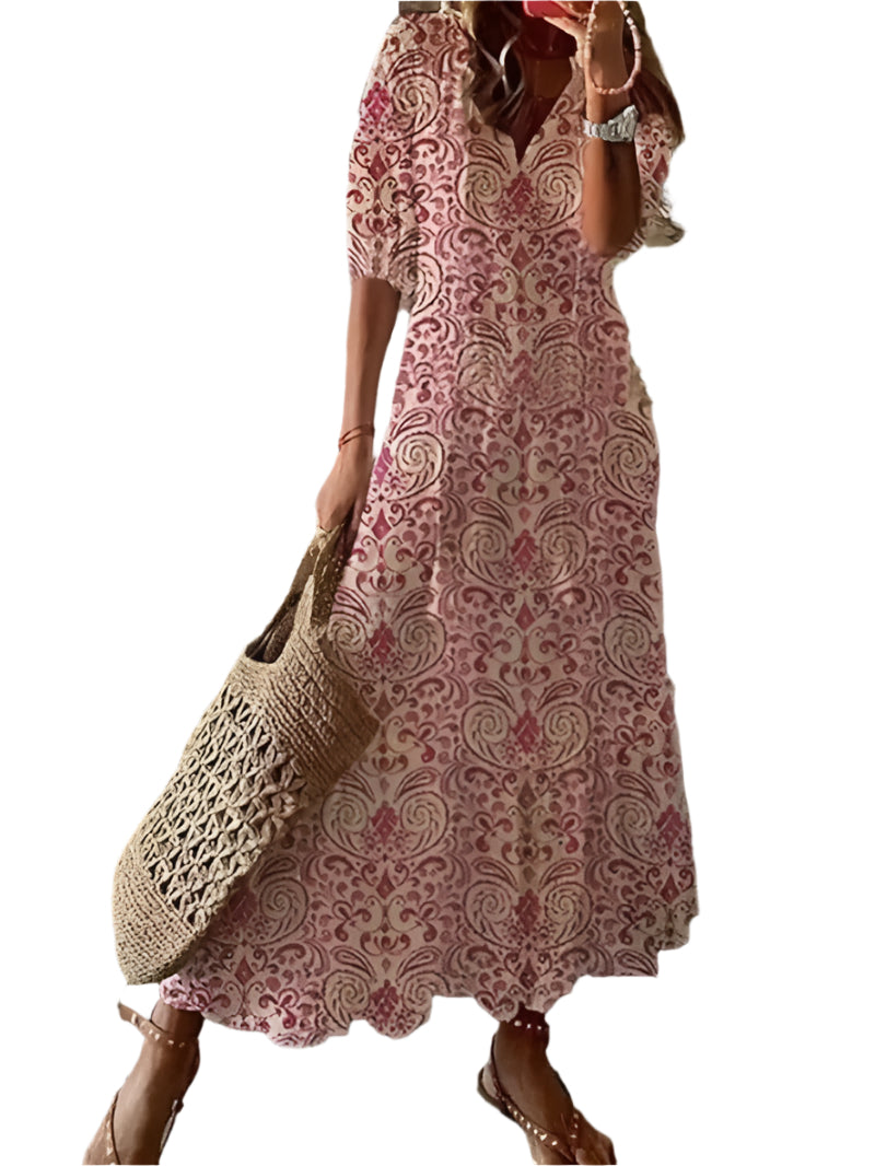 Bettina – Maxikleid Sommer – Bohème Stil mit Eleganz