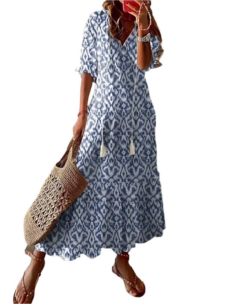 Bettina – Maxikleid Sommer – Bohème Stil mit Eleganz