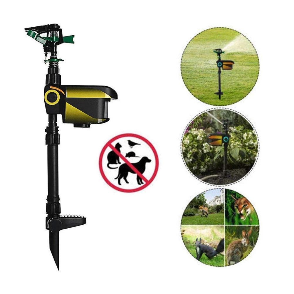 Bewegungsmelder Sprinkler – Solarbetrieben & Wassersparend – Effektiv gegen Rehe im Garten