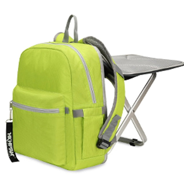 Campingstuhl Faltbar – Wasserabweisend & Integrierter Hocker – Ideal für Outdoor-Aktivitäten 8