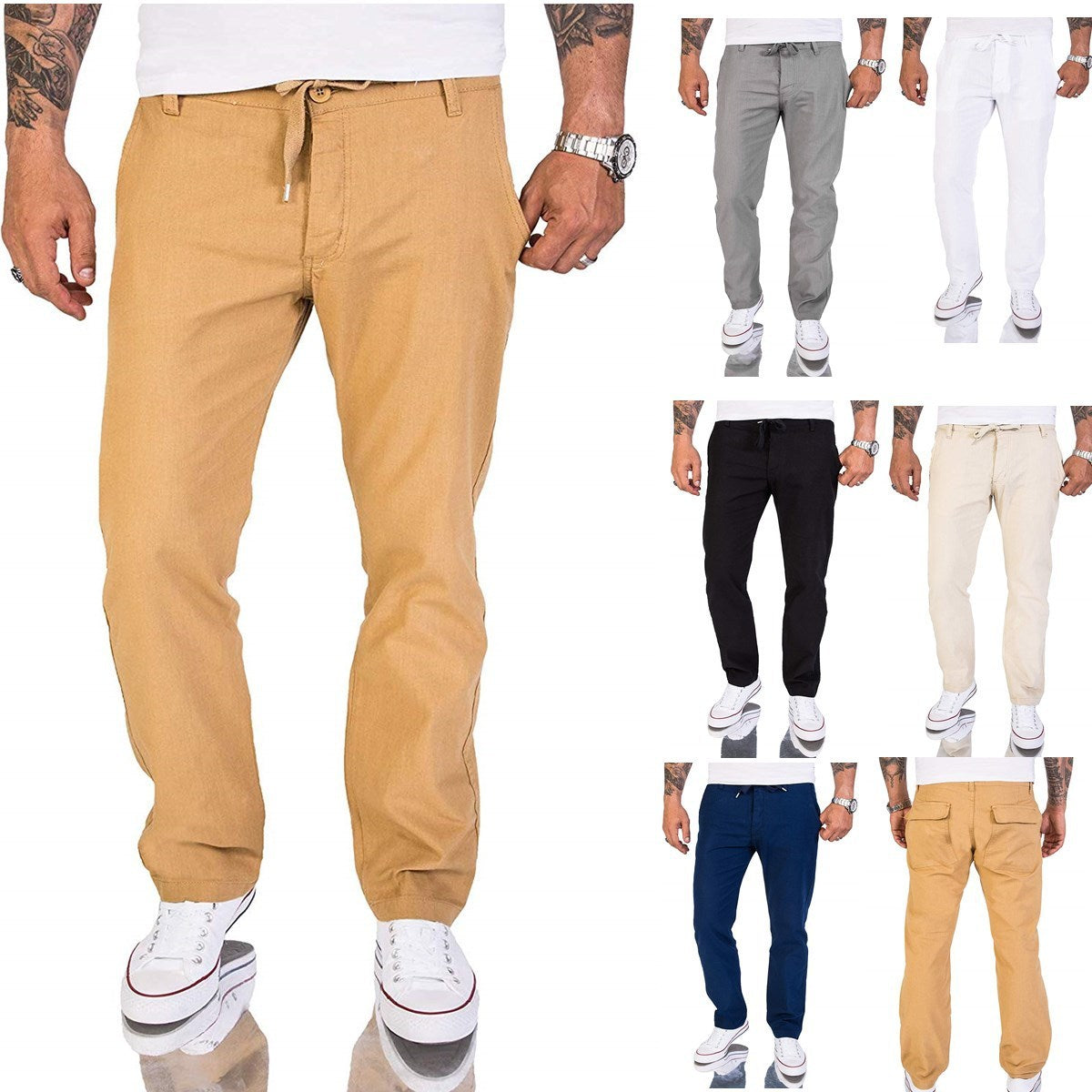 Casual Style – Herren Baumwollhose – Bequem & Vielseitig