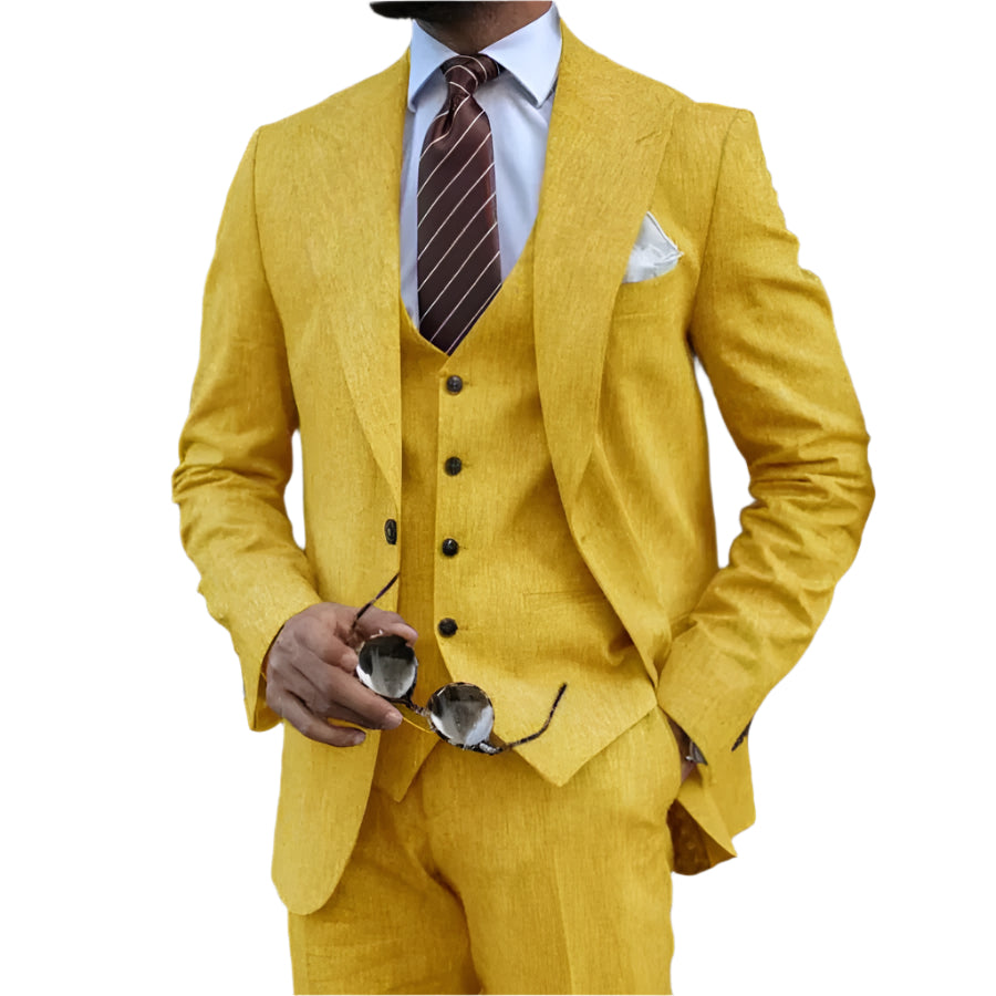 Cesar – Dreiteiliger Anzug Herren – Leicht & Elegant für Hochzeit und formelle Anlässe