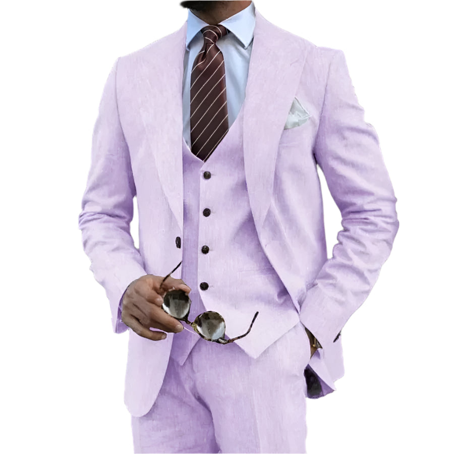 Cesar – Dreiteiliger Anzug Herren – Leicht & Elegant für Hochzeit und formelle Anlässe