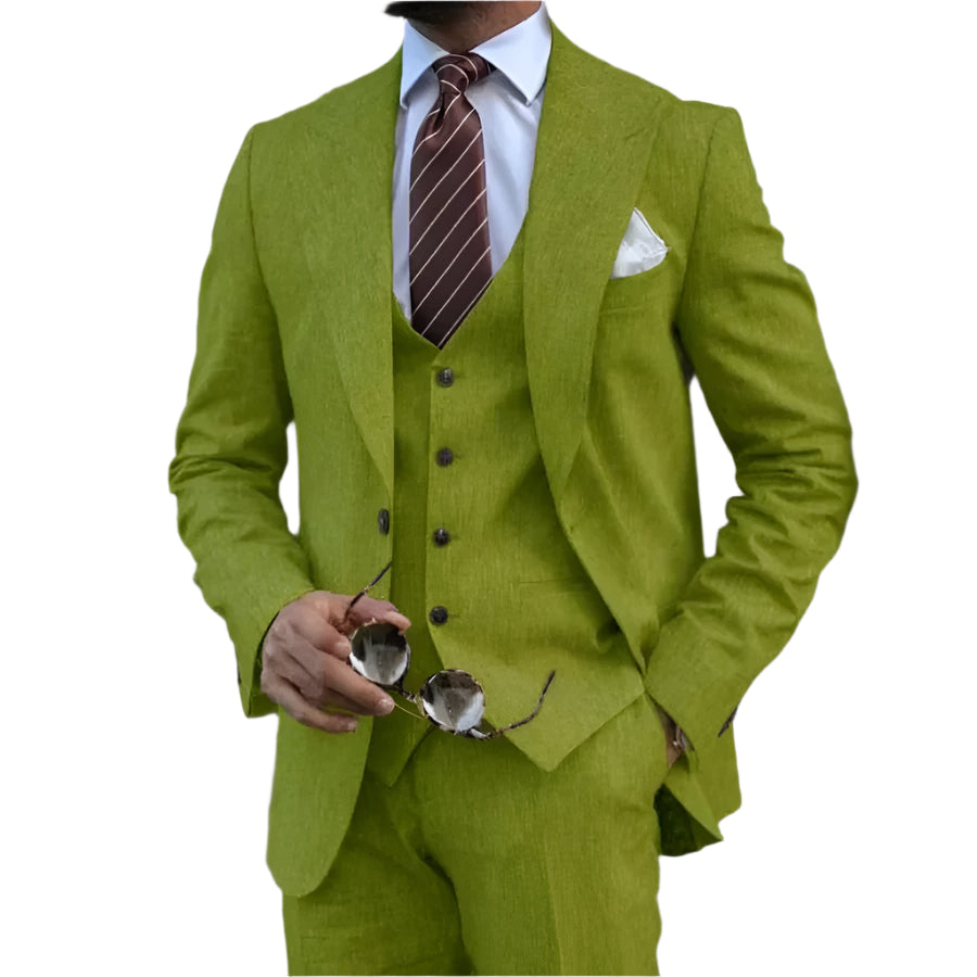 Cesar – Dreiteiliger Anzug Herren – Leicht & Elegant für Hochzeit und formelle Anlässe