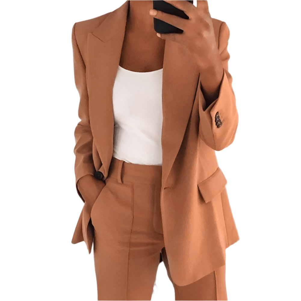 Damenanzug Schwarz – Elegantes Design & Komfort für Jede Gelegenheit