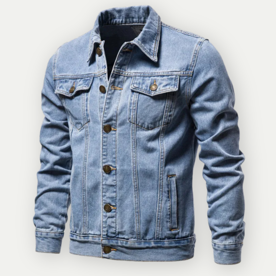 Denim Republic – Herren Trucker-Jacke – Robustes & Stilvolles Design 1