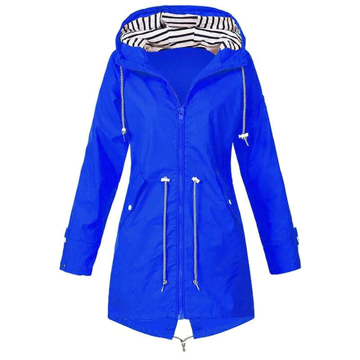 Devon – Lange Regenjacke Damen – Wasserdicht & Stilvoll 5