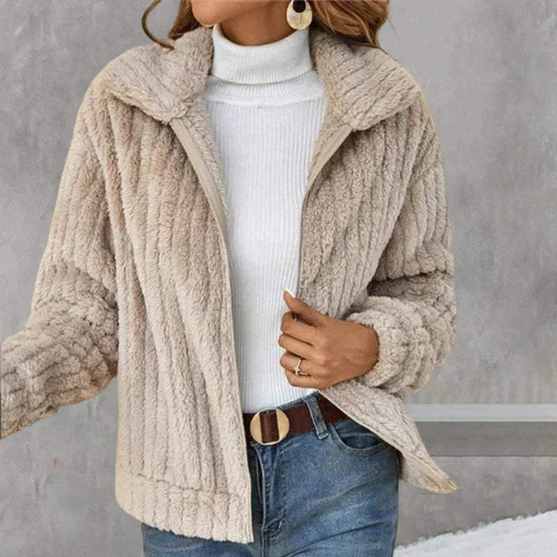 Dyana – Fleecejacke Damen – Kuschelig & Stilvoll für Alltag und Freizeit