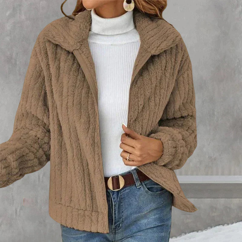 Dyana – Fleecejacke Damen – Kuschelig & Stilvoll für Alltag und Freizeit