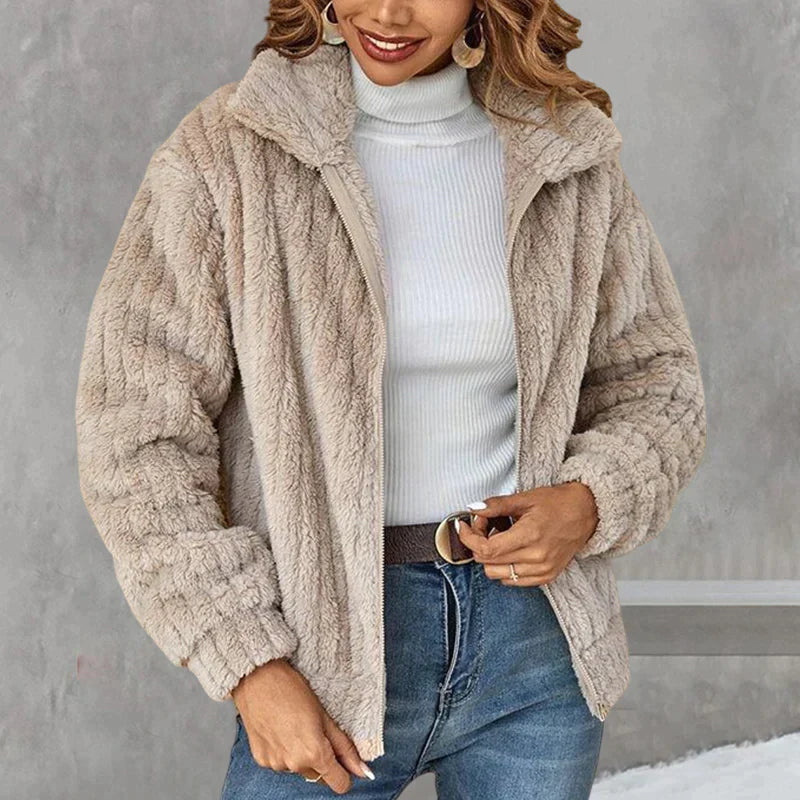 Dyana – Fleecejacke Damen – Kuschelig & Stilvoll für Alltag und Freizeit