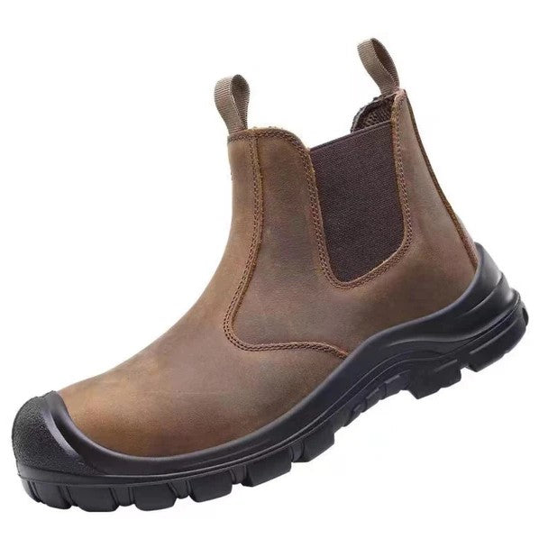 Elegante Chelsea Stiefel für Männer – Wasserabweisend & Rutschfest – Braun