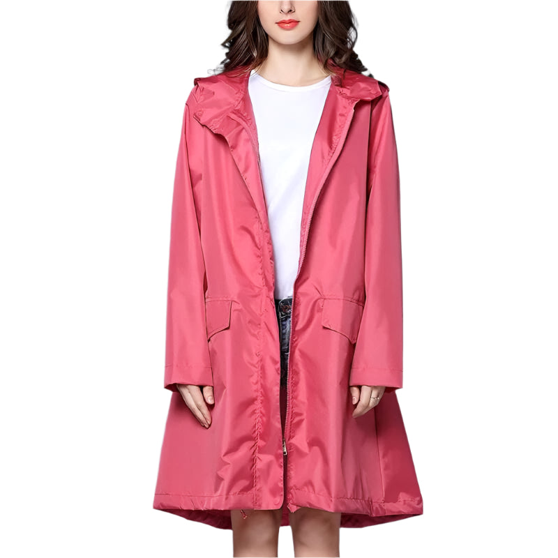 Elegante Damen Regenjacke – Wasserdicht & Atmungsaktiv – Stilvoller Schutz bei Regen 3