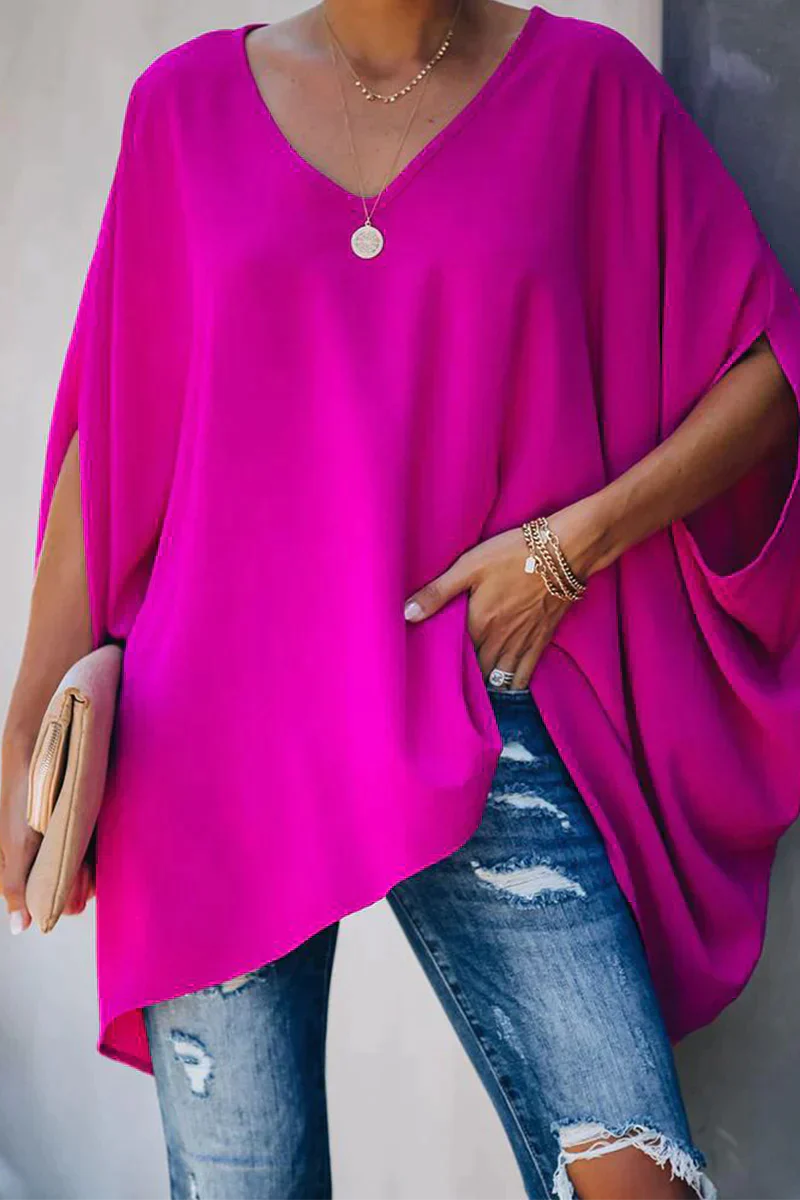 Elegante Damenbluse – Weit und Luftig – Perfekt für Festliche Anlässe