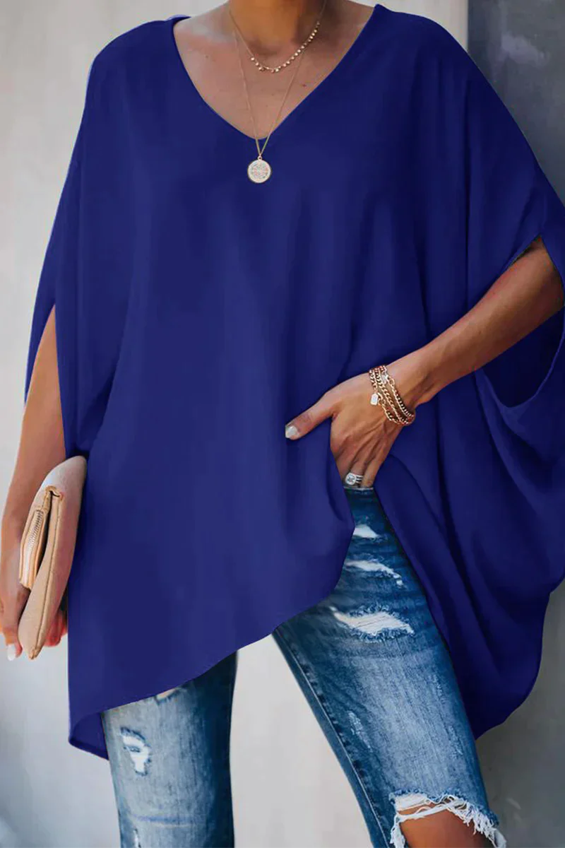 Elegante Damenbluse – Weit und Luftig – Perfekt für Festliche Anlässe