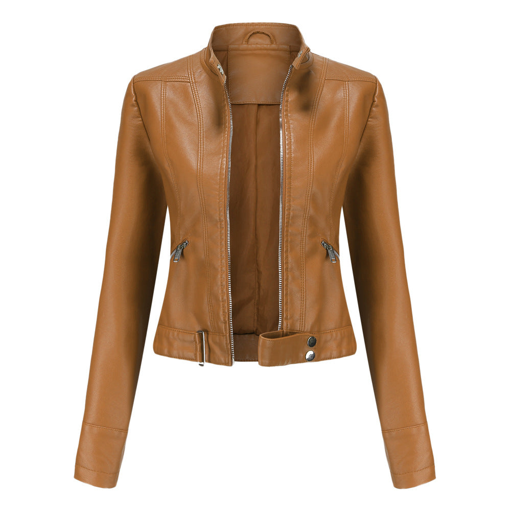 Elegante Damenjacke – Klassische Lederjacke – Hochwertiges Echtleder & Zeitloses Design 1