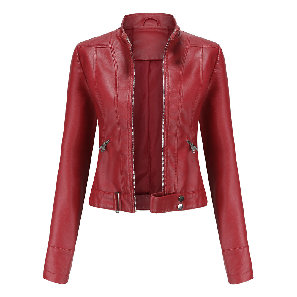 Elegante Damenjacke – Klassische Lederjacke – Hochwertiges Echtleder & Zeitloses Design 4