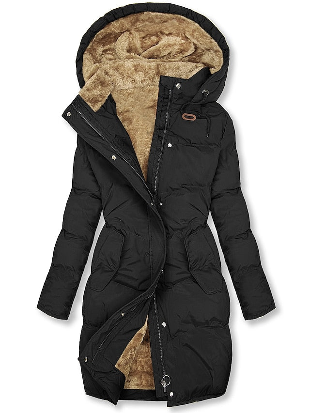 Elegante Damenjacke – Lange Jacke mit Luxuriöser Isolierung 1