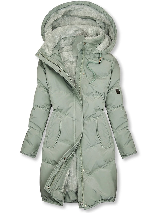 Elegante Damenjacke – Lange Jacke mit Luxuriöser Isolierung 0