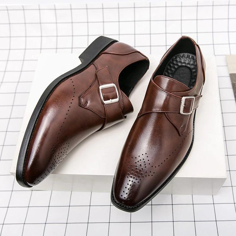 Elegante Herren Anzugschuhe – Hochwertiges Leder – Bequem & Stilvoll