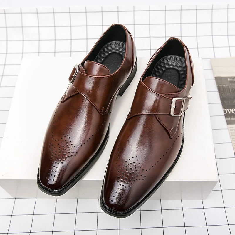 Elegante Herren Anzugschuhe – Hochwertiges Leder – Bequem & Stilvoll