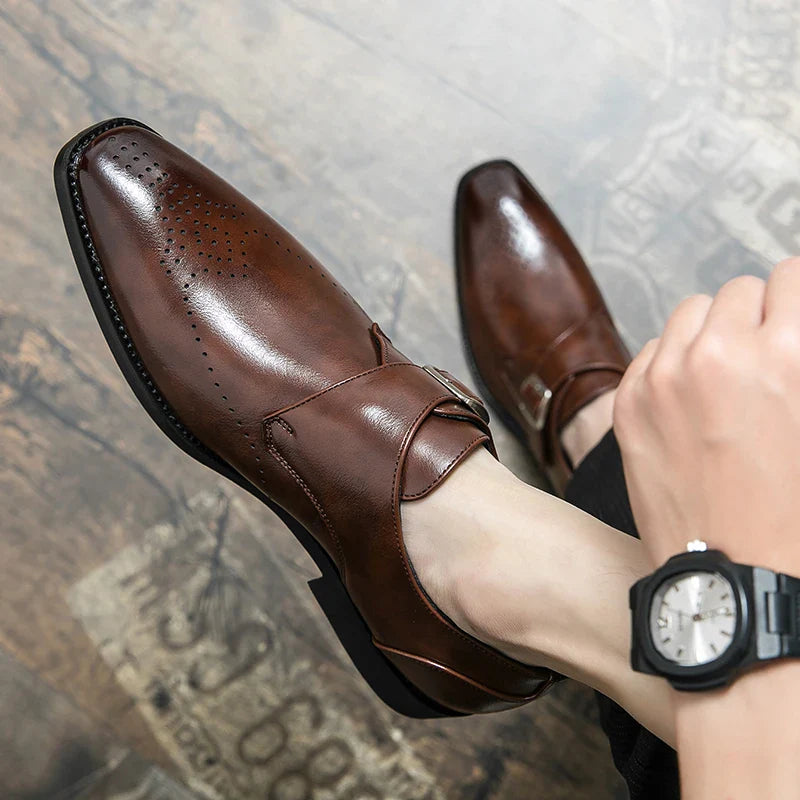Elegante Herren Anzugschuhe – Hochwertiges Leder – Bequem & Stilvoll