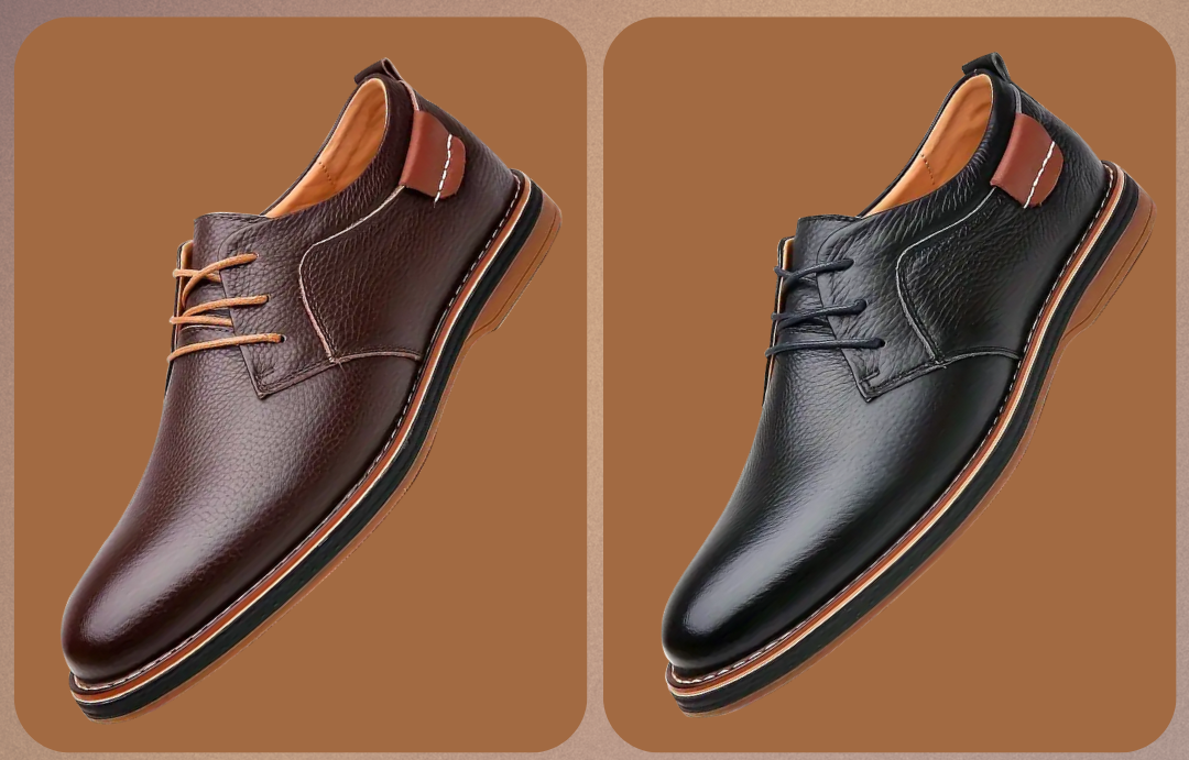 Elegante Herren Business Schuhe – Handgefertigt aus Echtleder
