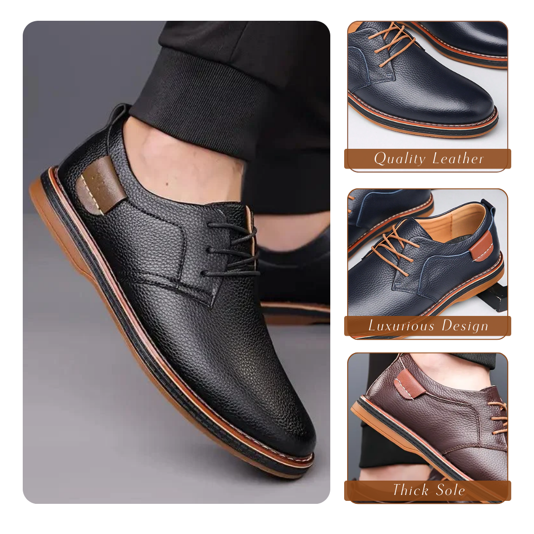 Elegante Herren Business Schuhe – Handgefertigt aus Echtleder