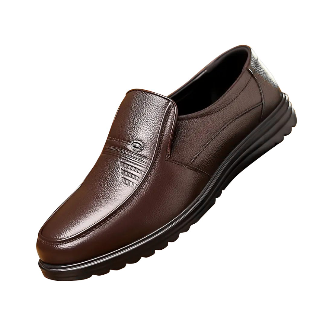 Elegante Herren Loafer – Handgefertigt aus Italienischem Leder – Schwarz & Braun Verfügbar