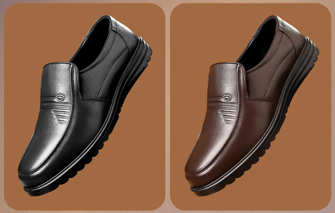 Elegante Herren Loafer – Handgefertigt aus Italienischem Leder – Schwarz & Braun Verfügbar