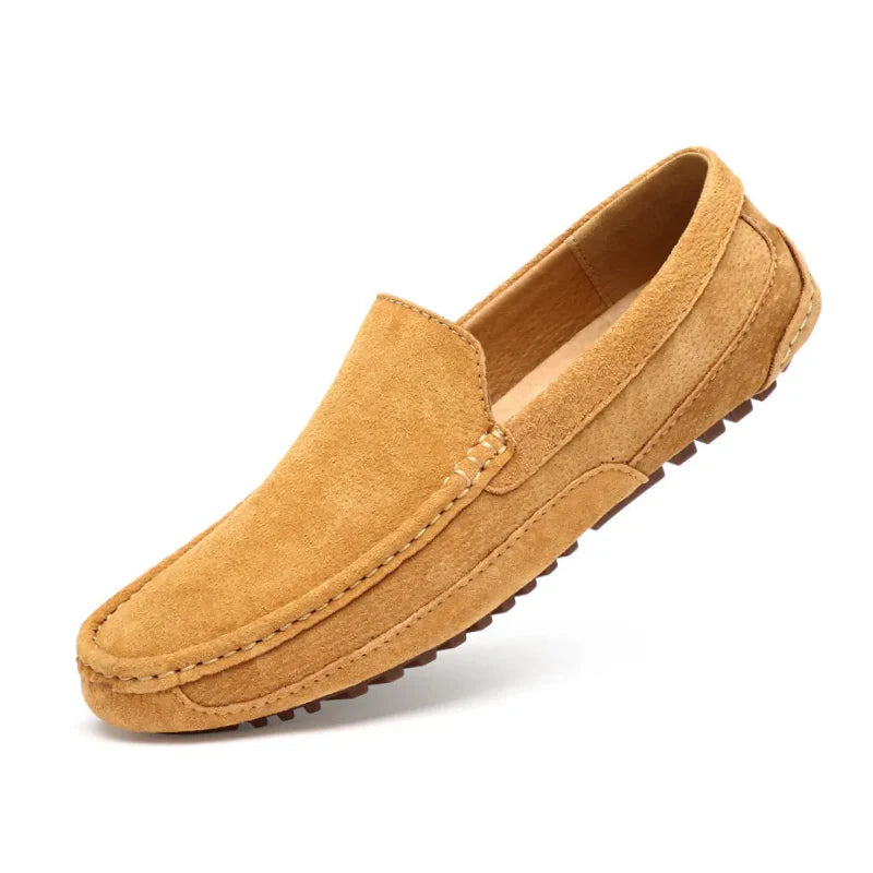 Elegante Herren Loafer – Handgefertigt aus hochwertigem Wildleder